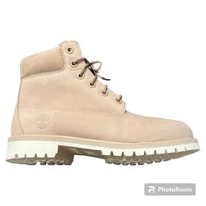 Timberland Junior 6” premium boot beige croissant waterbuck Kids’ 6 UK 5.5 NEW